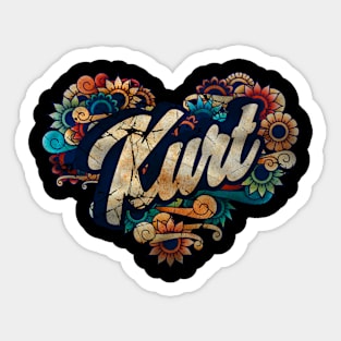 Nickname Kurt Sticker